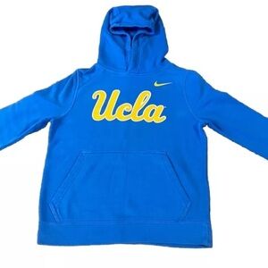 UCLA Bruins Script Logo Unisex Kids Small Nike Sweatshirt Hoodie Sweater
